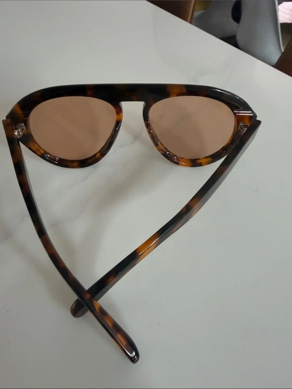 Tortoiseshell Women’s Sunglasses - Brown Lens